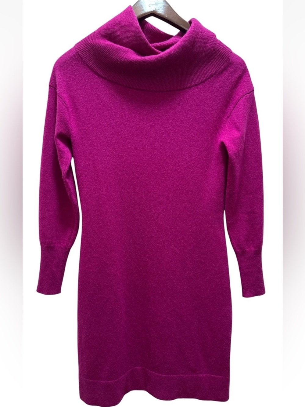 Banana Republic 100% Cashmere Cowl Neck Sweater Dress XS